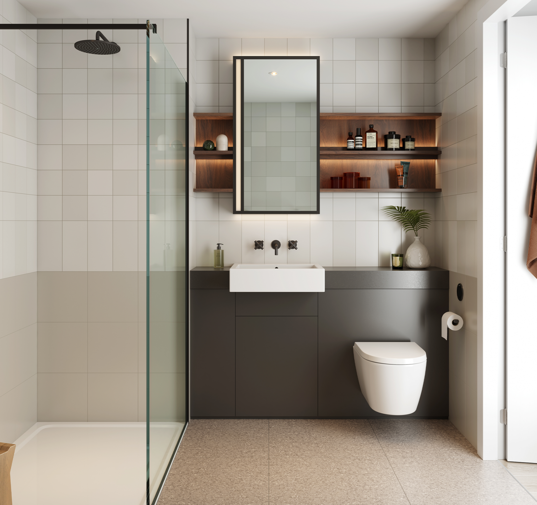 The Founding_Shower Room